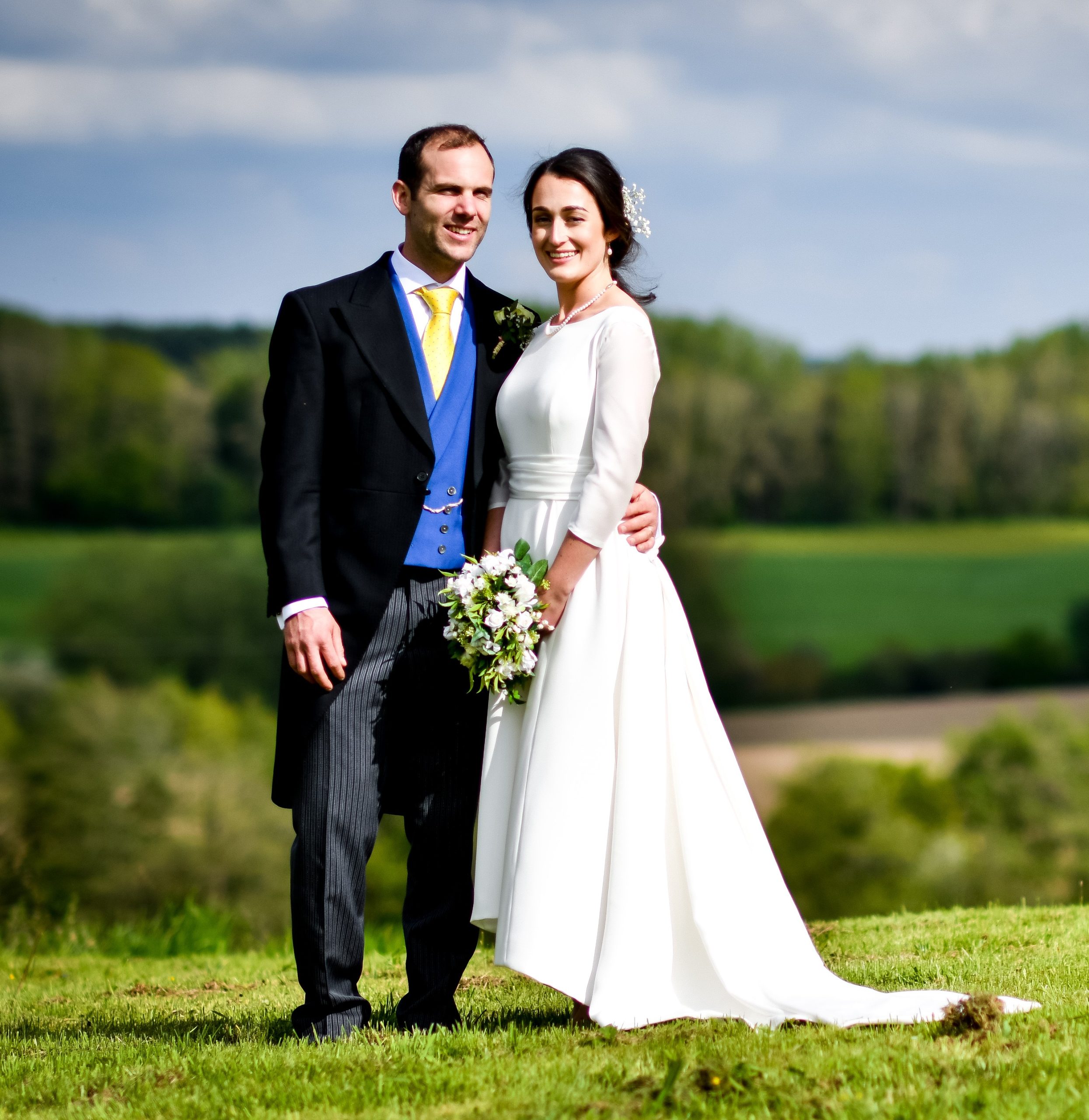 Hannah Wilkins-Webb Bespoke Wedding Dress, Shropshire 